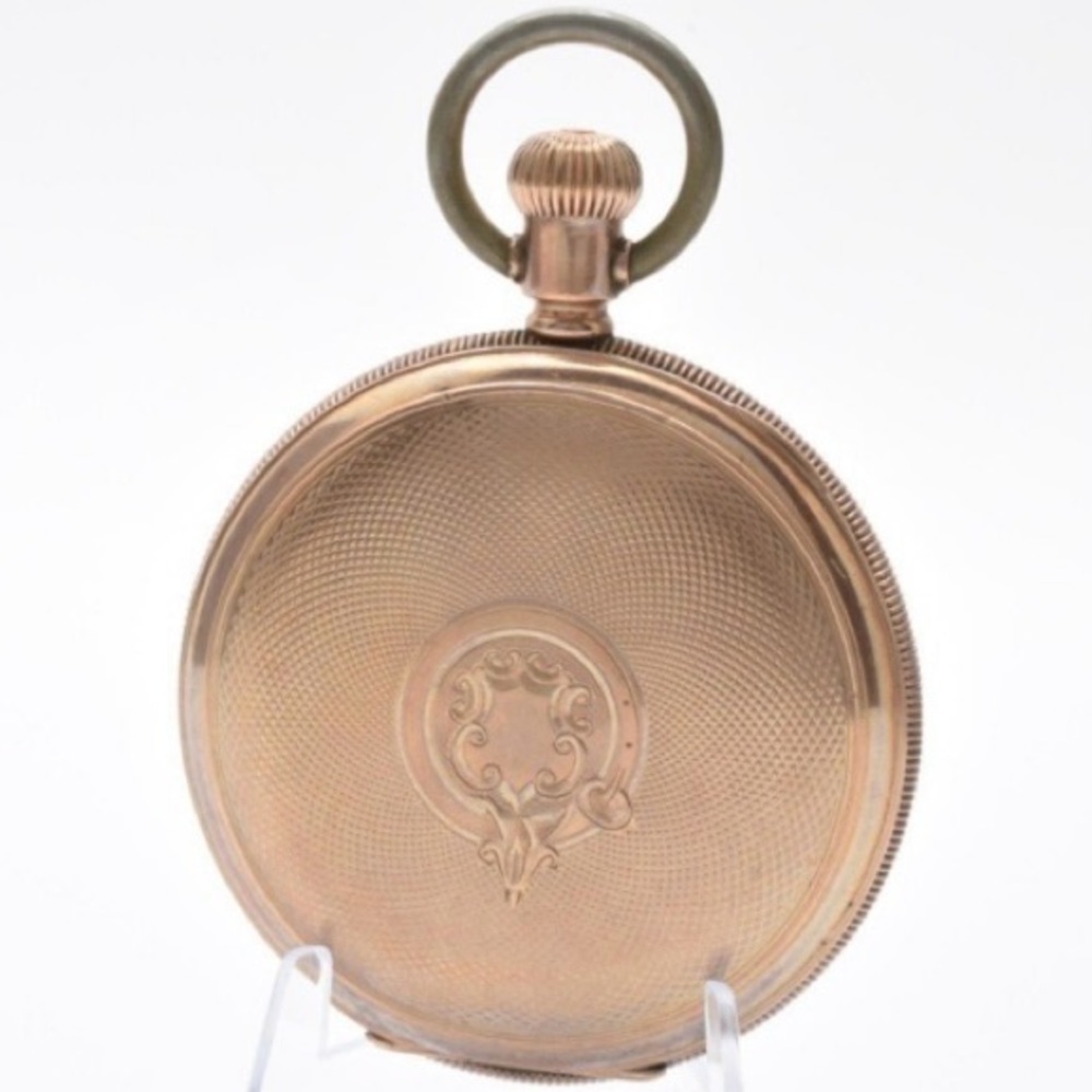 Elgin gold vintage pocket manuel watch - Picture 3 of 4